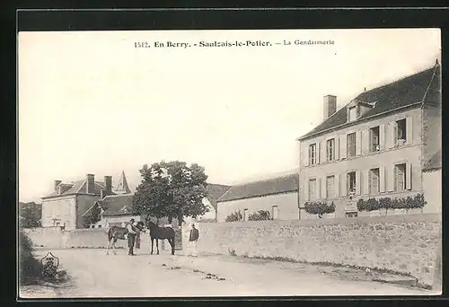 AK Saulzais-le-Potier, La Gendarmerie