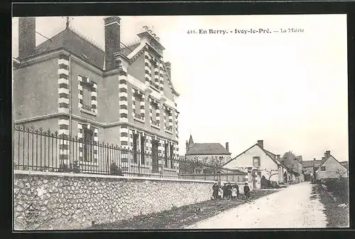 AK Ivoy-le-Pré, La Mairie