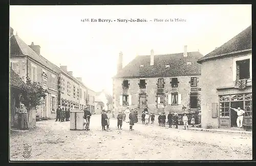 AK Sury-ès-Bois, Place de la Mairie