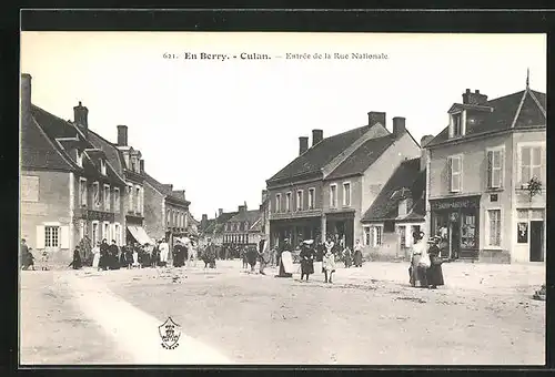 AK Culan, Entrée de la Rue Nationale