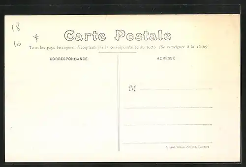 AK Culan, Entrée de la Rue Nationale