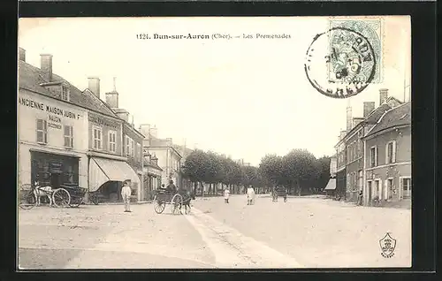 AK Dun-sur-Auron, Les Promenades