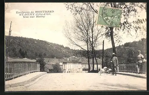 AK St-Rémy, Vue sur Blaisy