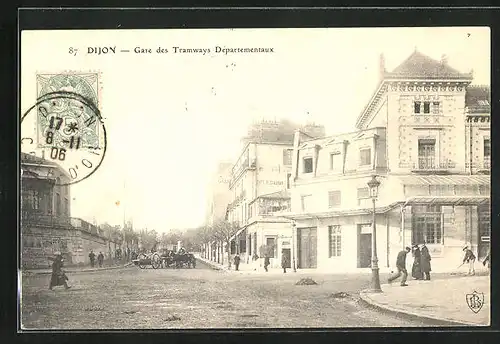 AK Dijon, Gare des Tramways Departementaux