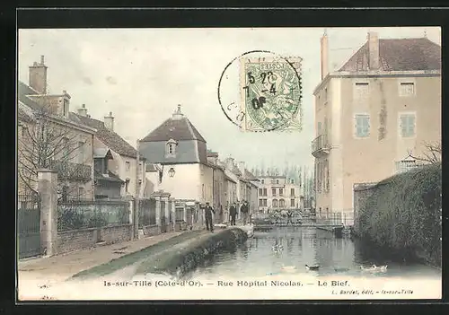 AK Is-sur-Tille, Rue Hopital Nicolas, Le Bief