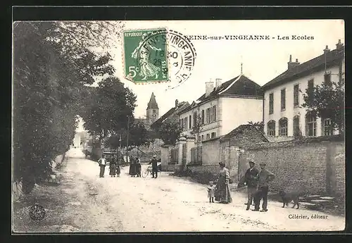 AK Seine-sur-Vingeanne, Les Ecoles