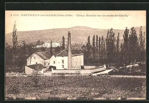 AK Santenay-les-Bains, Vieux Moulin sur la route de Cheilly