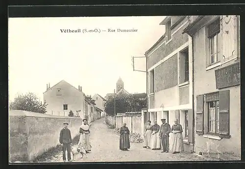 AK Vétheuil, Rue Dumoutier