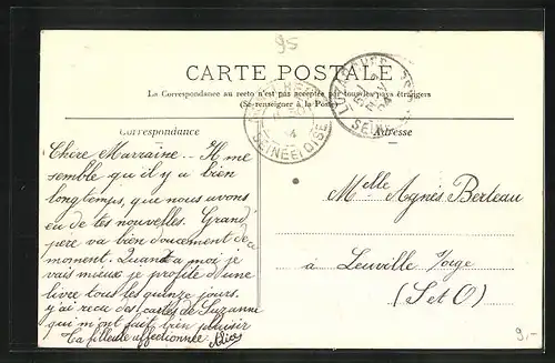 AK Luzarches, Rue St.-Damien