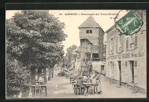 AK Sannois, Restaurant des Vieux-Moulin