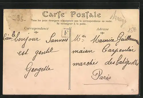 AK Sannois, Restaurant du Moulin de la Terrasse