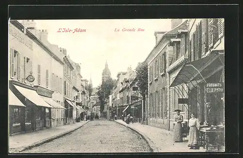 AK L`Isle-Adam, La Grande Rue