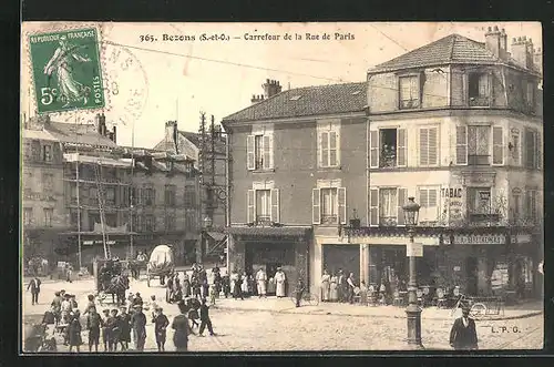 AK Bezons, Carrefour de la Rue de Paris
