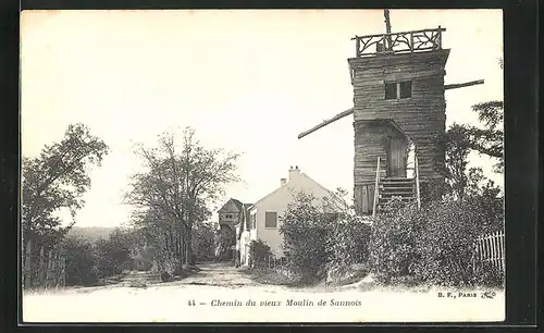 AK Sannois, Chemin du vieux Moulin