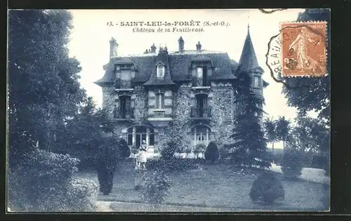 AK Saint-Leu-Foret, Château de la Feuilleraie