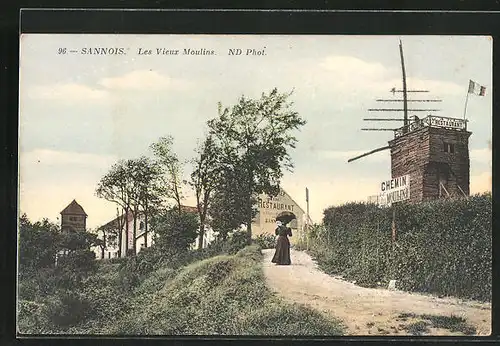 AK Sannois, Les Vieux Moulins