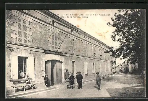AK Beauvais-sous-Matha, Rue de la Gendarmerie