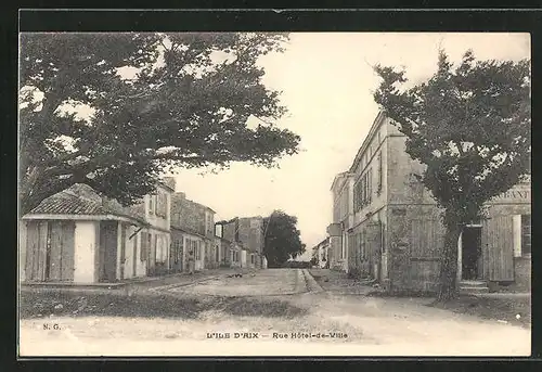 AK Ile d`Aix, Rue Hôtel-de-Ville