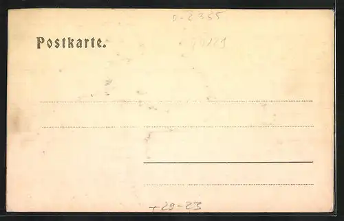 Relief-AK Sassnitz, Strandpromenade mit Bieramare