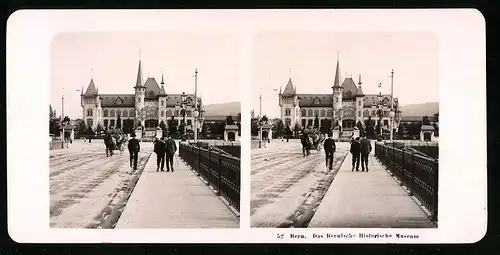 Stereo-Fotografie NPG, Berlin, Ansicht Bern, Das Bernische Historische Museum