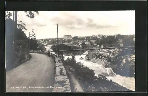 AK Trollhättan, Stampöströmsfallet med Kung Oscars bro