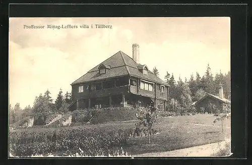 AK Tällberg, Proffessor Mittag-Lefflers villa