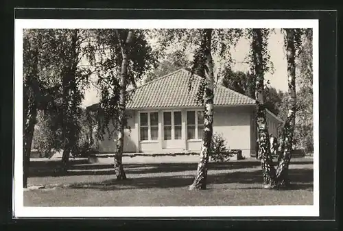 AK Döberitz, Olympisches Dorf, Wohnhaus an der oberen Dorfaue