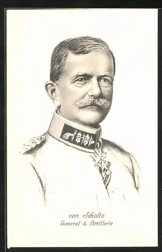 AK Heerführer von Scholtz, General der Artillerie