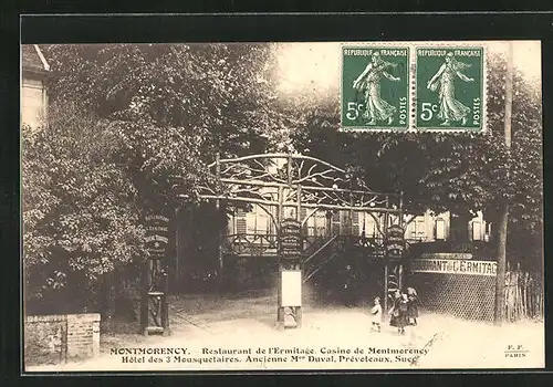 AK Montmorency, Restaurant de l`Ermitage, Casino de Montmorency, Hôtel des 3 Mousquetaires