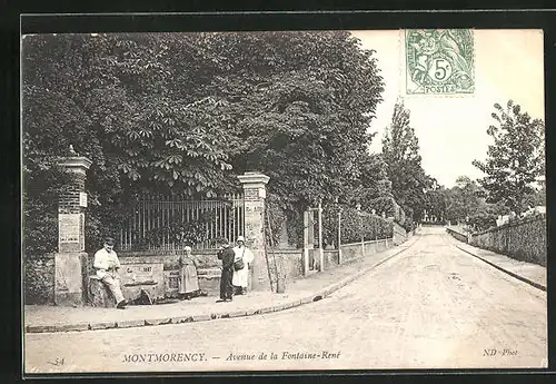 AK Montmorency, Avenue de la Fontaine-René