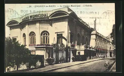 AK Enghien-les-Bains, Le Casino Municipal, L`Entrée