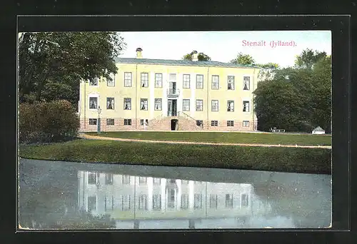AK Jylland, Blick auf das Schloss Stenalt