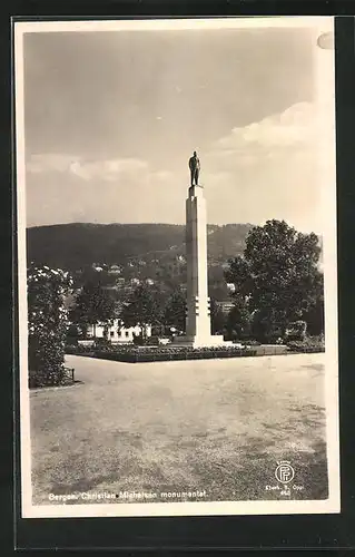 AK Bergen, Christian Michelsen monumentet