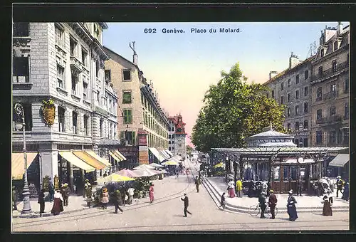 AK Genève, Place du Molard