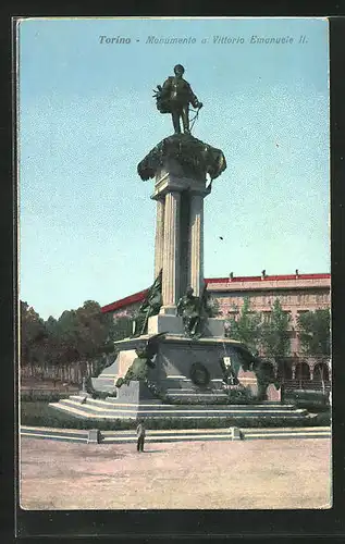 AK Torino, Monumento a Vittorio Emanuele II.