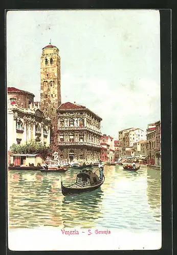 Lithographie Venezia, S. Geremia