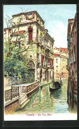 Lithographie Venezia, Rio Van Axel