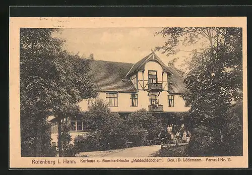 AK Rotenburg i. Hann, Kurhaus Waldschlösschen