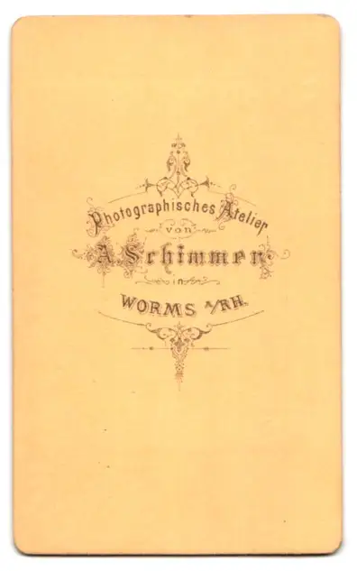 Fotografie A. Schimmer, Worms a. Rh., Ansicht Worms, Inneres der Synagoge, Gebetszimmer 1