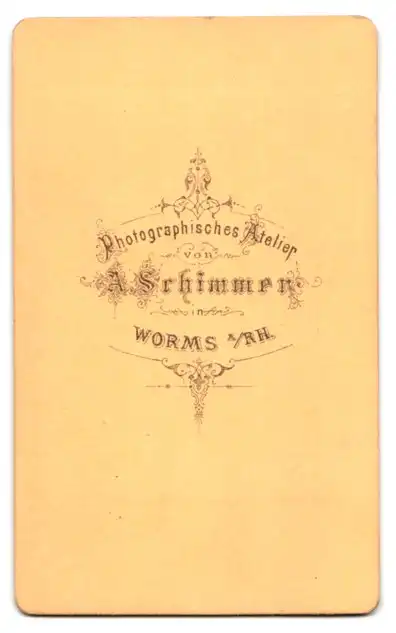 Fotografie A. Schimmer, Worms a. Rh., Ansicht Worms, Inneres der Synagoge, Gebetszimmer 1