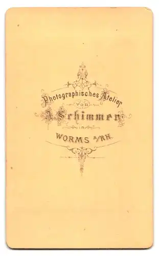 Fotografie A. Schimmer, Worms a. Rh., Ansicht Worms a. Rh., Innenansicht der Synagoge mit Gebetsbänken