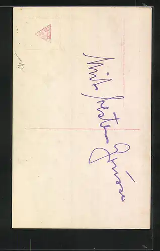 AK Opernsängerin Elisabeth van Endert im Halbprofil