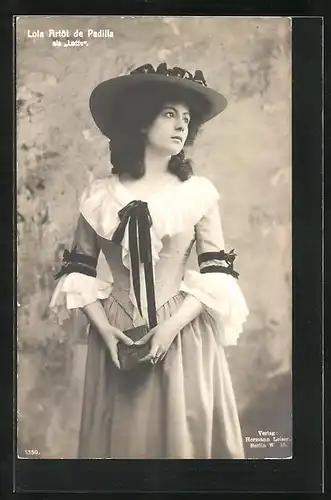 AK Opernsängerin Lola Artôt de Padilla als Lotte