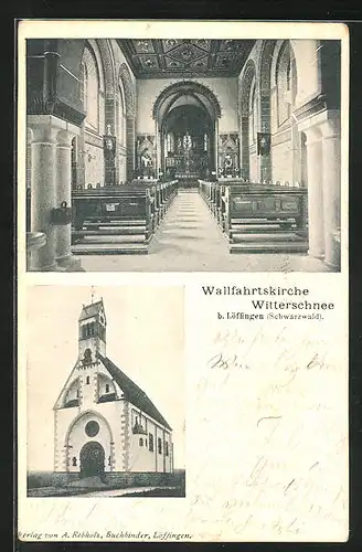 AK Löffingen, Wallfahrtskirche Witterschnee