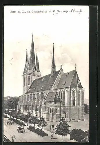 AK Ulm /Donau, St. Georgskirche