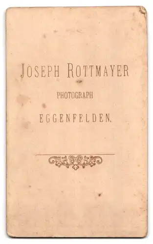 Fotografie Joseph Rottmayer, Eggenfelden, Junges Mädchen mit rundlichem Gesicht