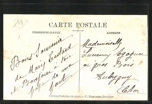 AK La Chapelotte, La Grande Rue