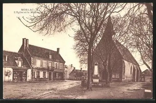 AK Morlac, L`Eglise et le Monument