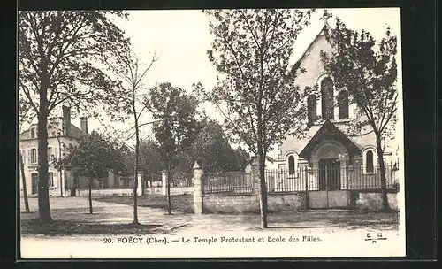 AK Foecy, Le Temple Protestant des Filles