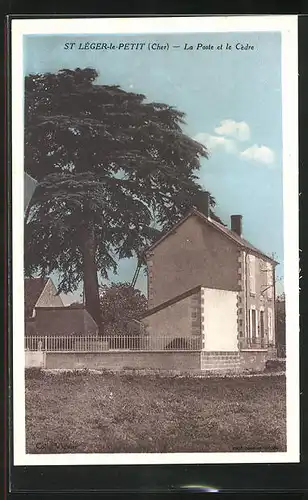 AK St-Léger-e-Petit, La Poste et le Cèdre